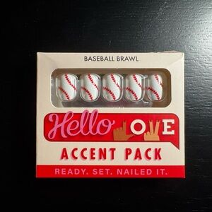 Hello Love Nails - Baseball Brawl Accent Pack